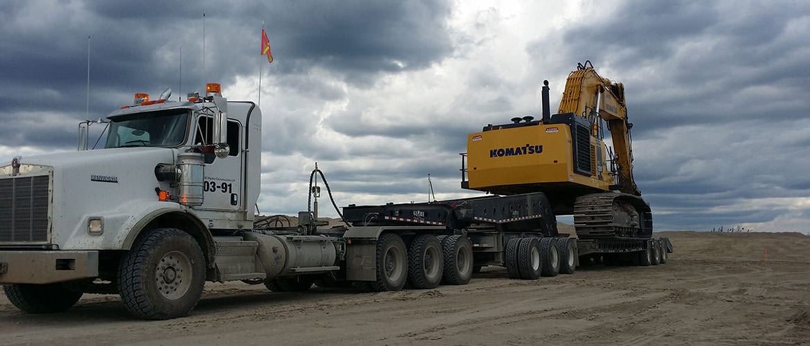 Lowboy Trailers by Globe Trailers