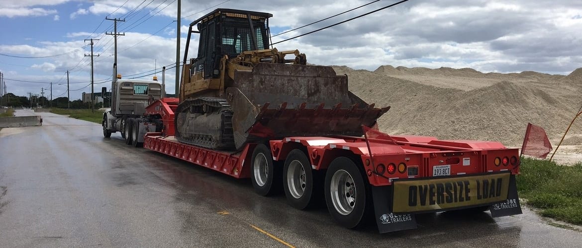 Lowboy Trailers by Globe Trailers