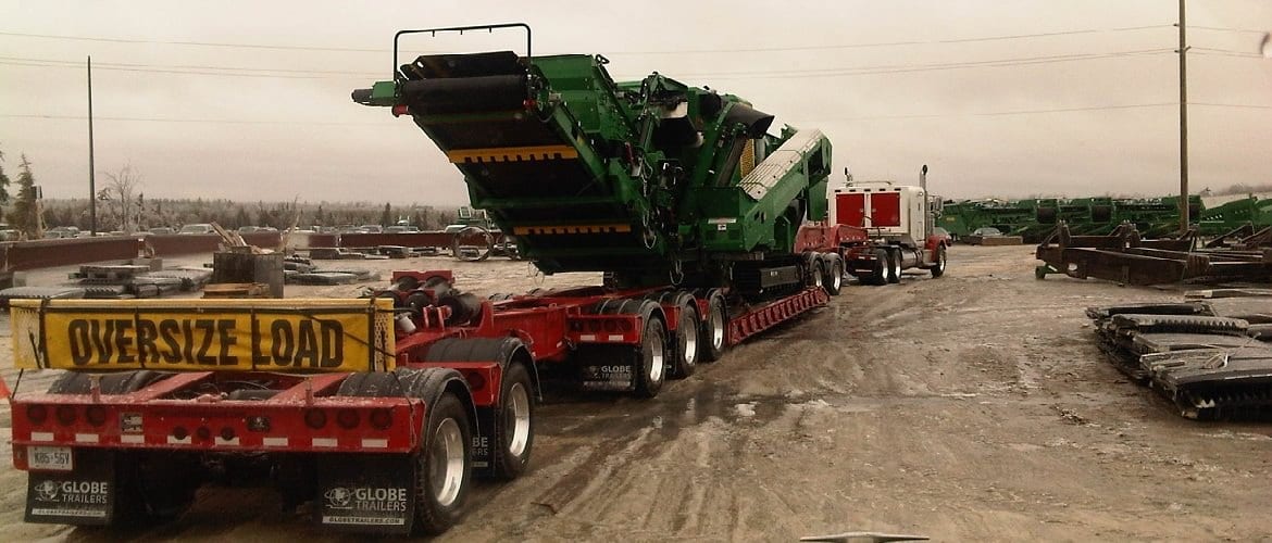 Lowboy Trailers by Globe Trailers