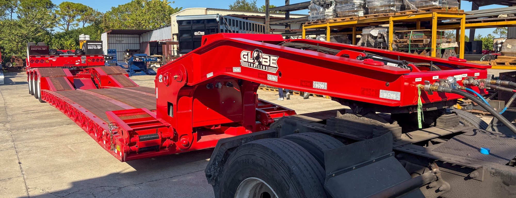 Globe 55 Ton Lowboy, drawing 1239056