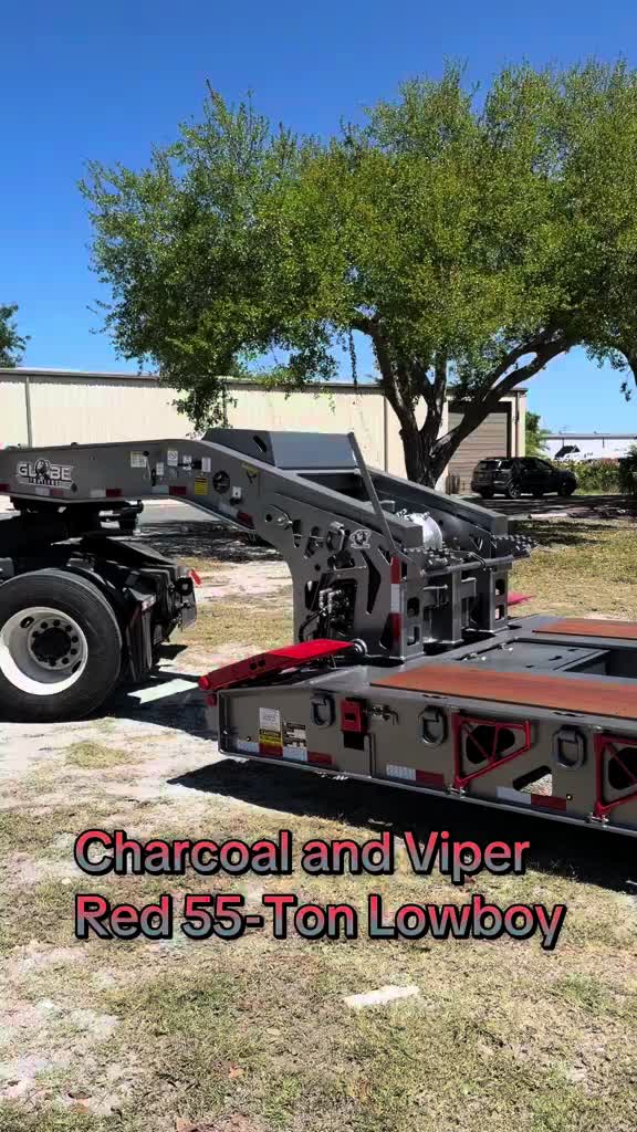 Charcoal and Viper Red Two-Tone Trailer thumbnail